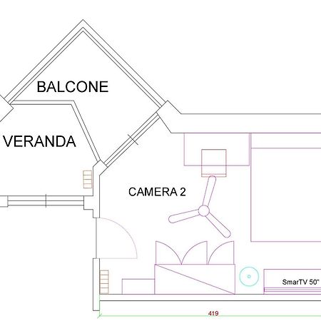 Bed and Breakfast Panorama Lecce Pokoj fotografie