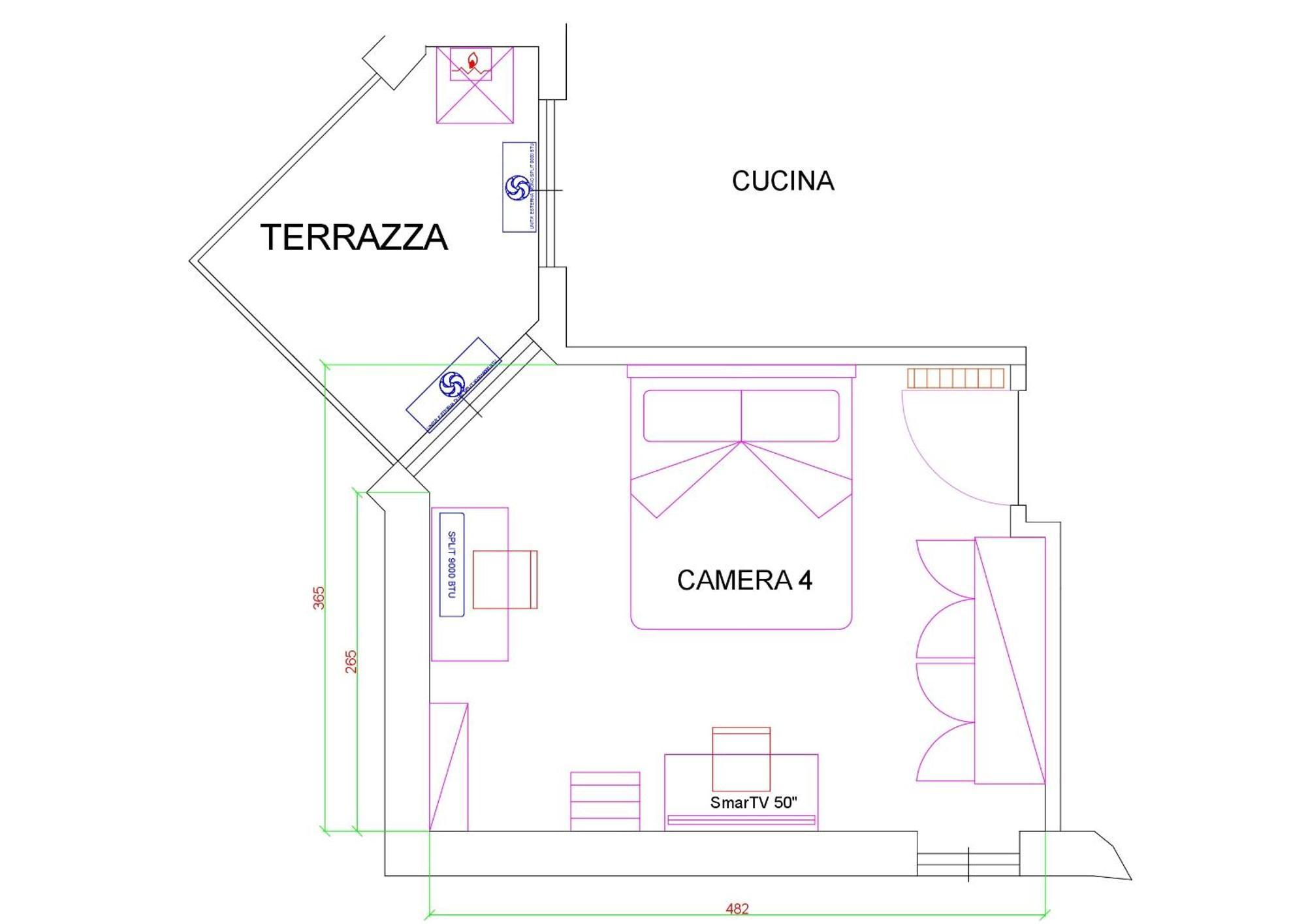Bed and Breakfast Panorama Lecce Pokoj fotografie
