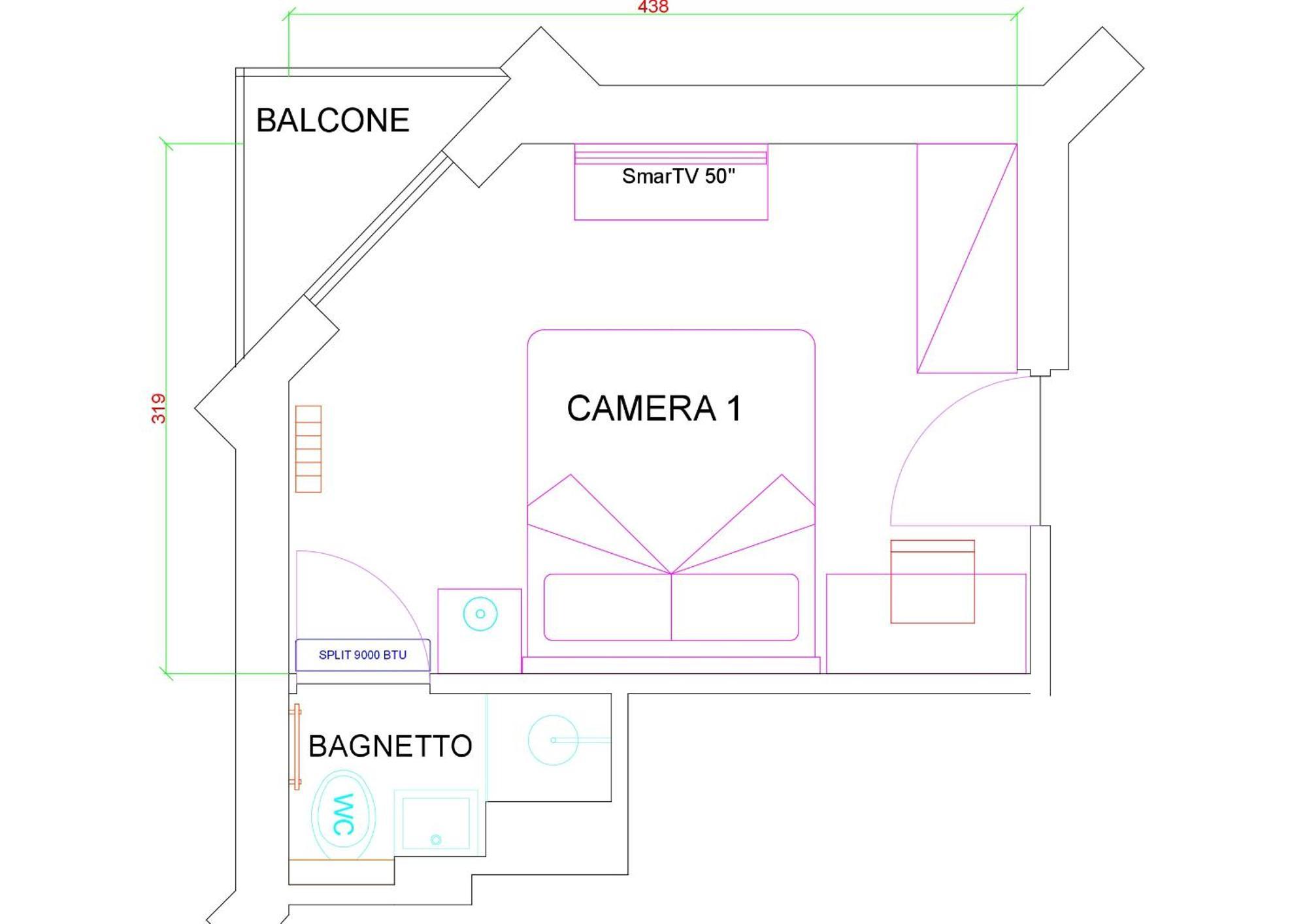 Bed and Breakfast Panorama Lecce Pokoj fotografie